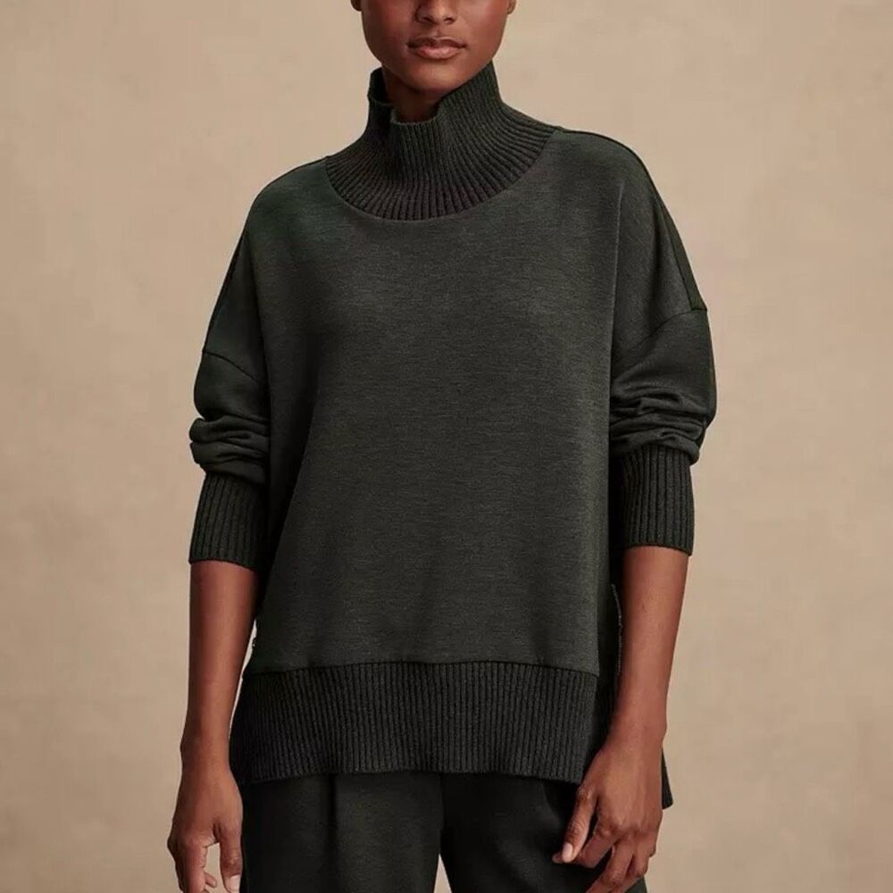 Varley Barker High Neck Sweatshirt L